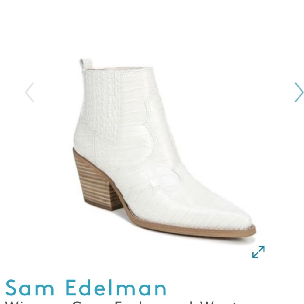 Sam Edelman Winona Croc Booties